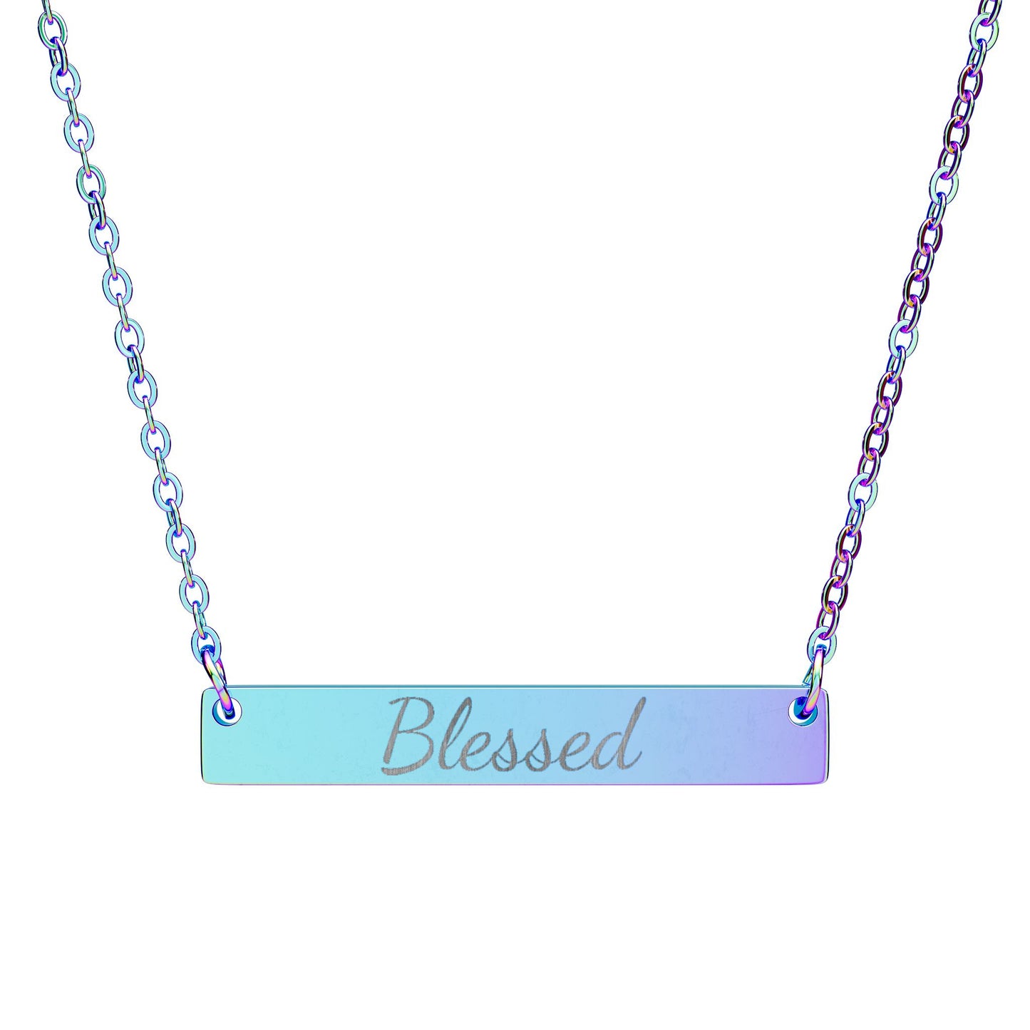 Blessed Bar Necklace