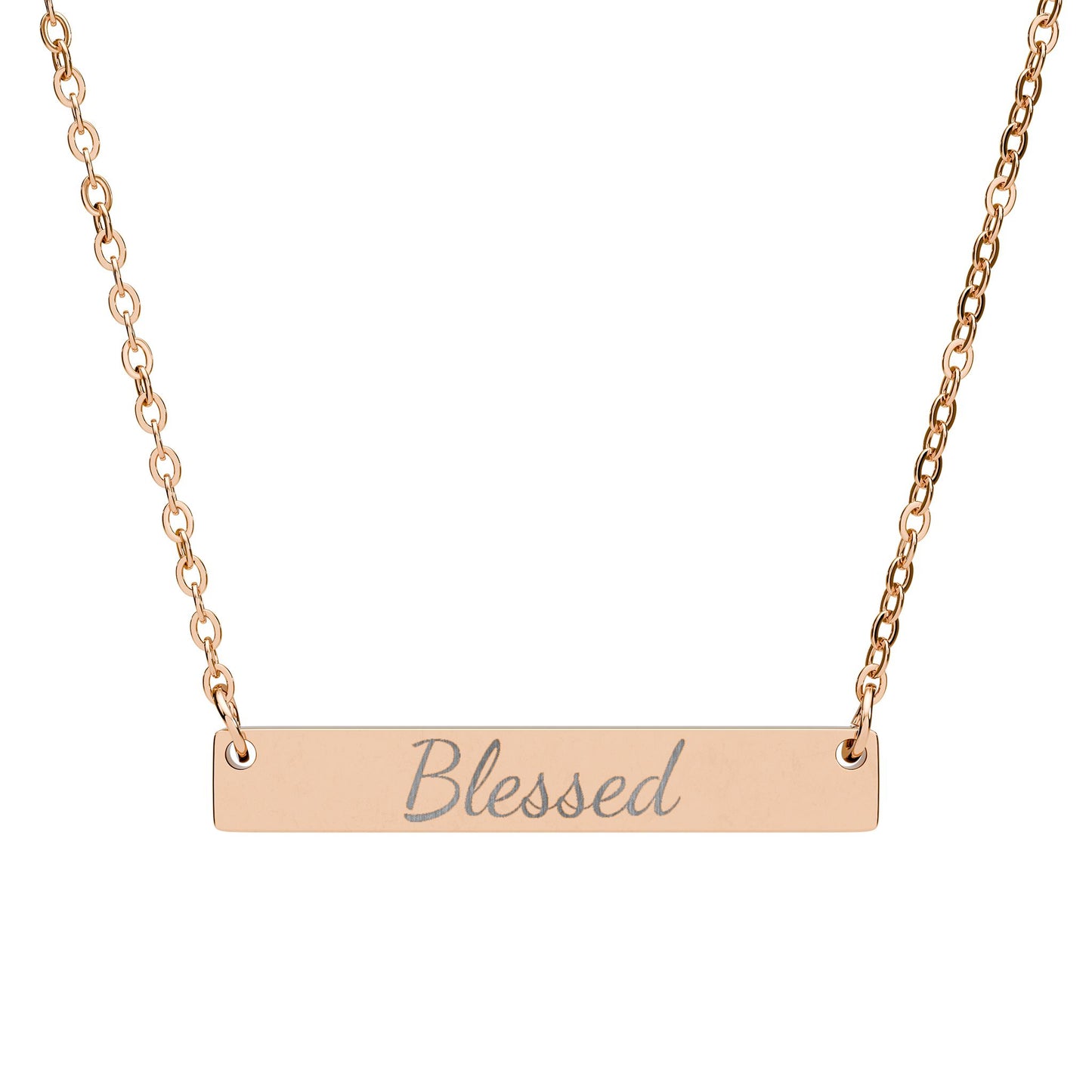 Blessed Bar Necklace