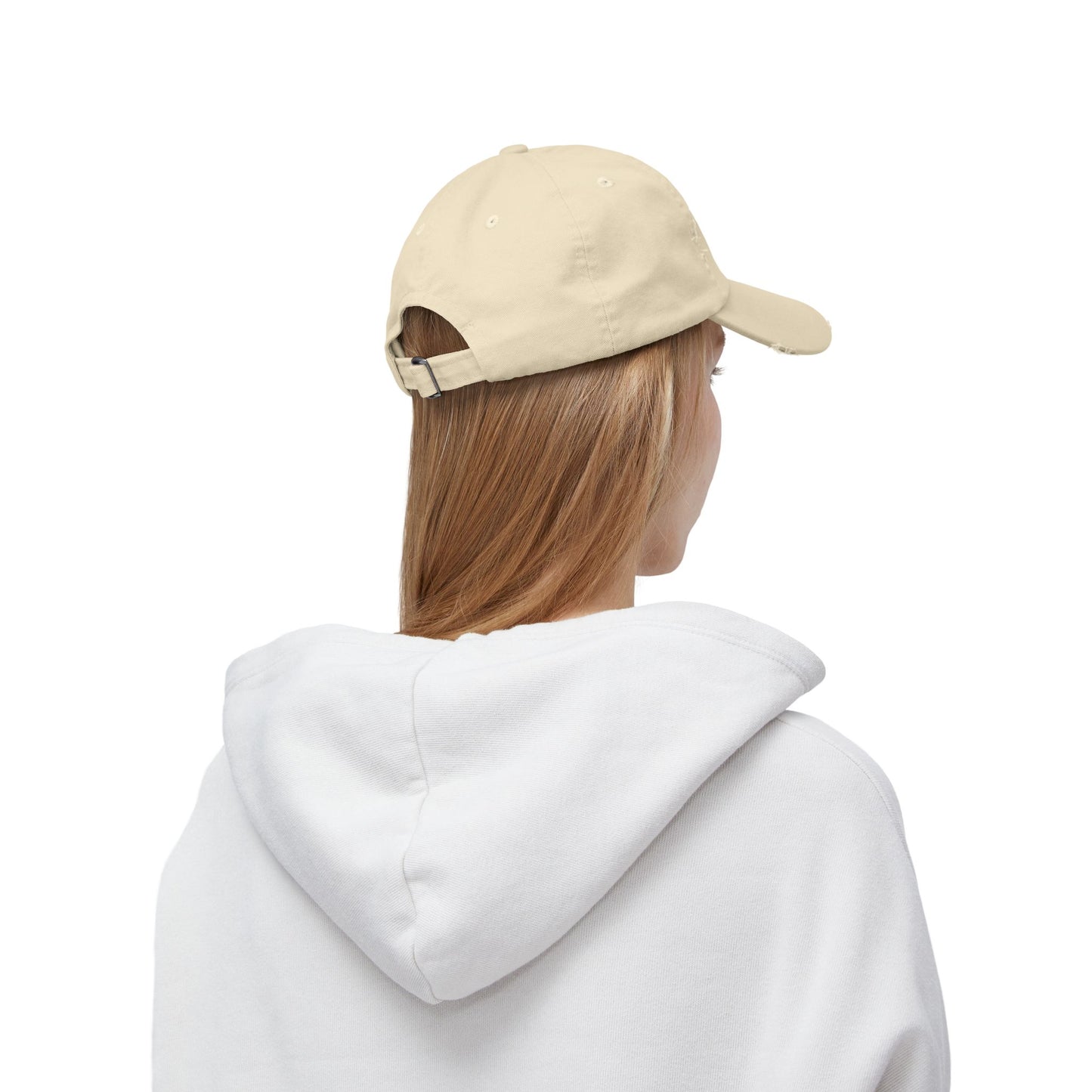 Unisex Distressed Cap - It's a New Day, Rise N' Shine