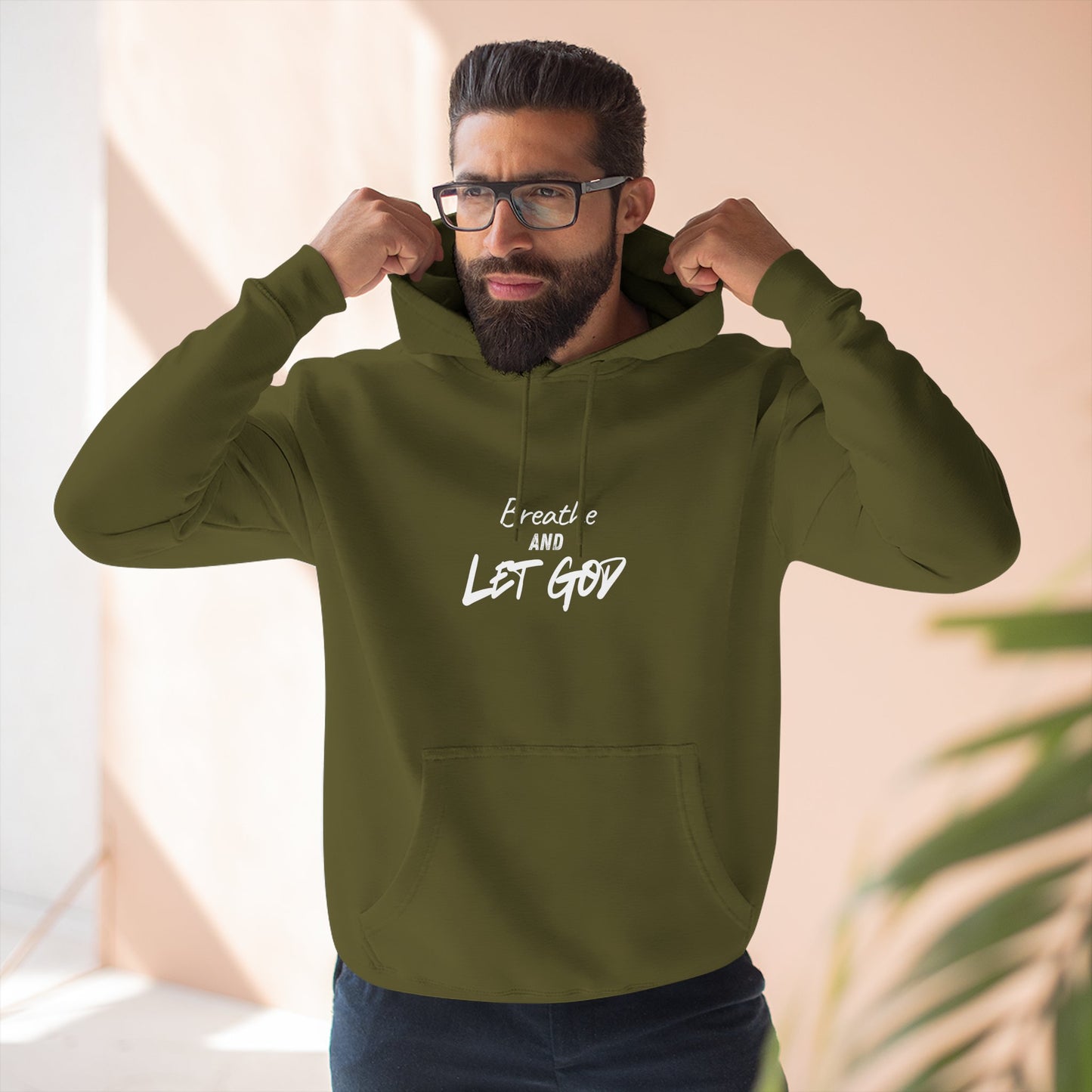 Breathe and Let God Hoodie