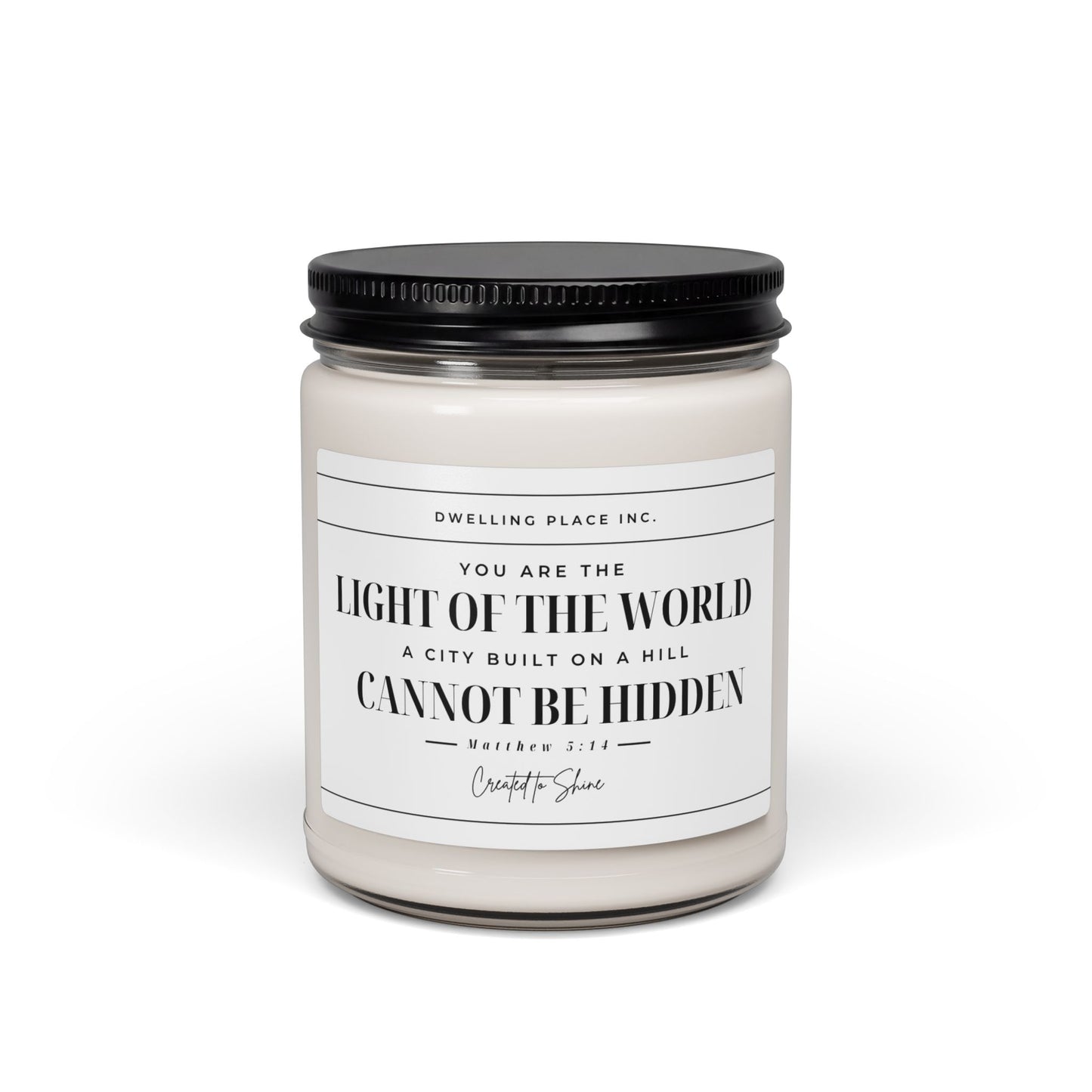 Soy Candle - Light of the World
