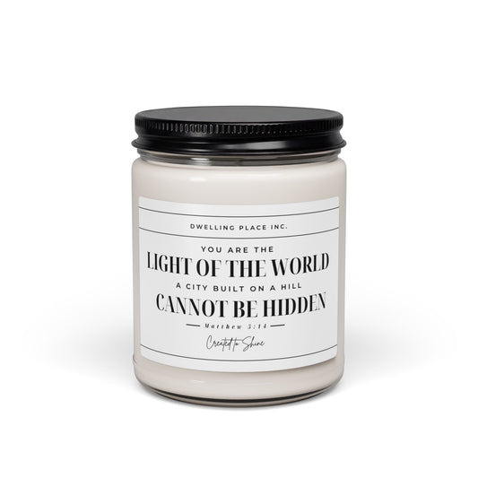 Soy Candle - Light of the World