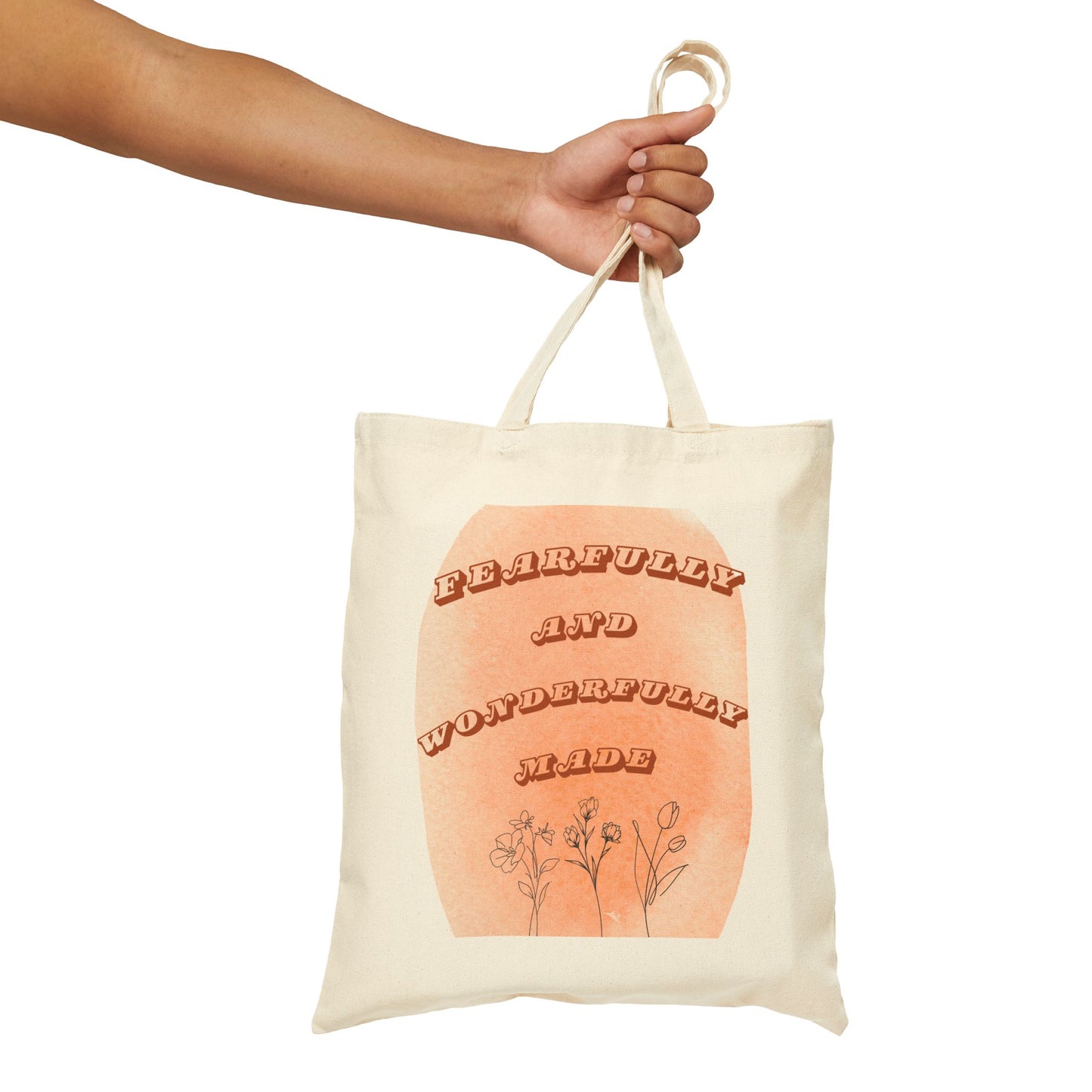 Fearfully and Wonderfully Made Tote Bag