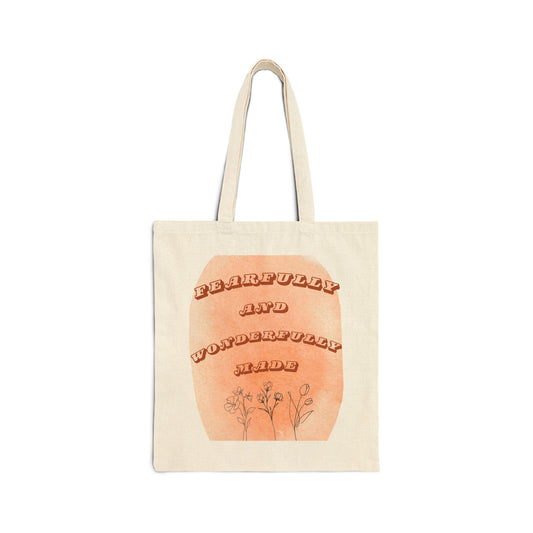 Fearfully and Wonderfully Made Tote Bag