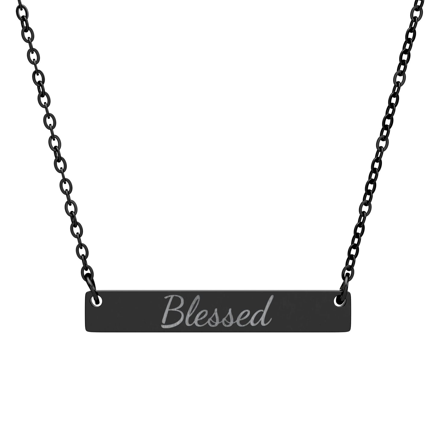 Blessed Bar Necklace