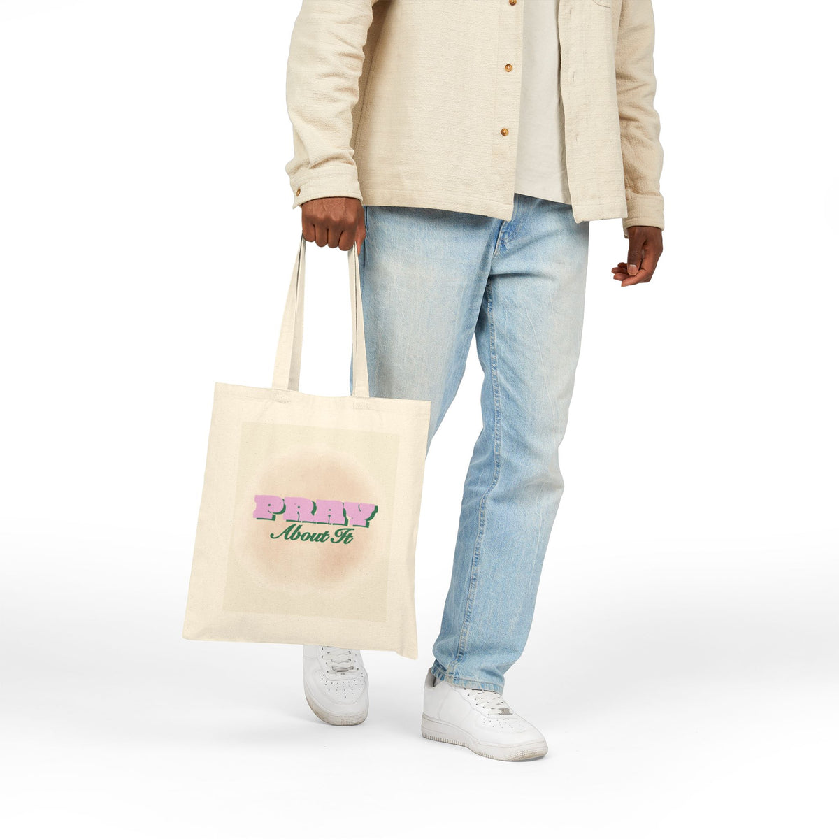 Pray About It Tote Bag