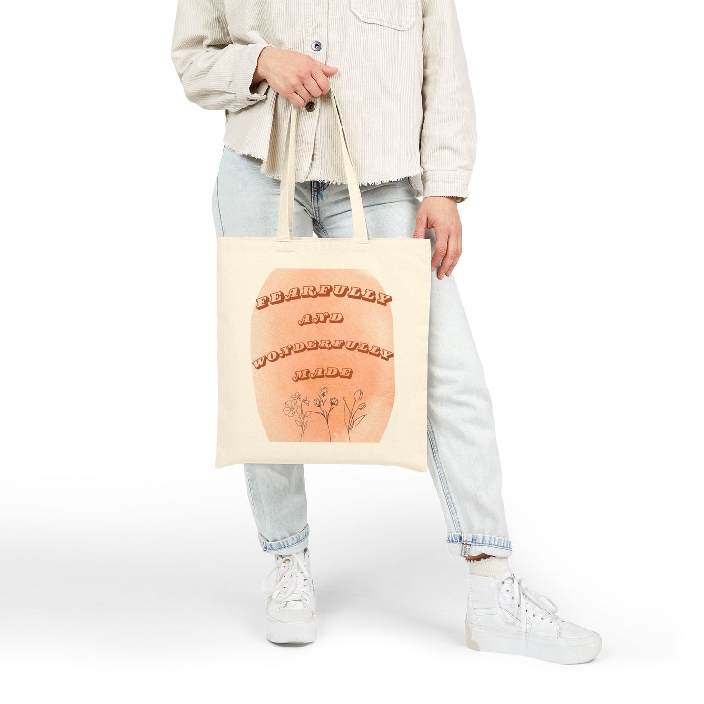 Fearfully and Wonderfully Made Tote Bag